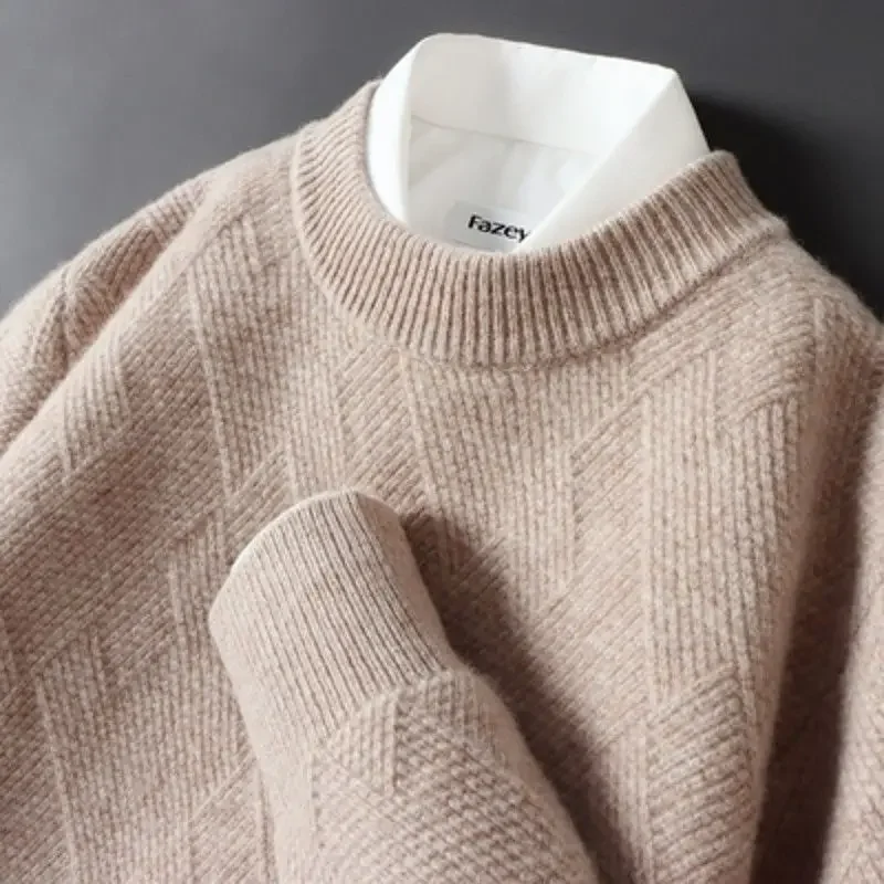 Caleb Men's Knitted Sweater - Image 11