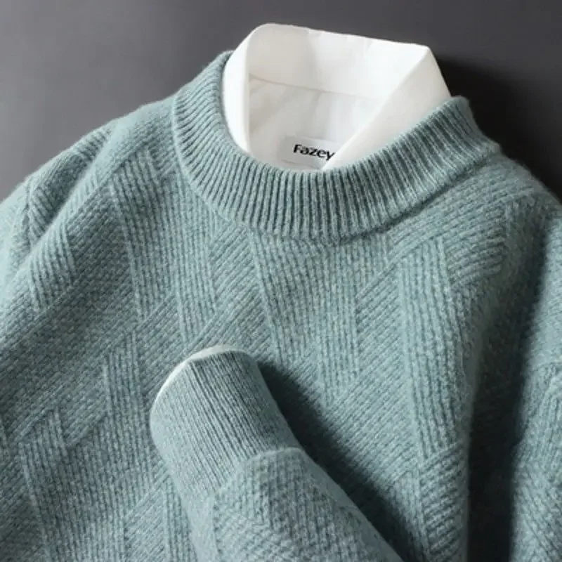 Caleb Men's Knitted Sweater - Image 2