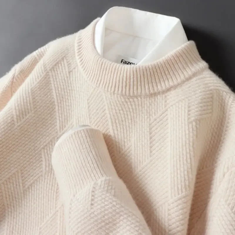 Caleb Men's Knitted Sweater - Image 4