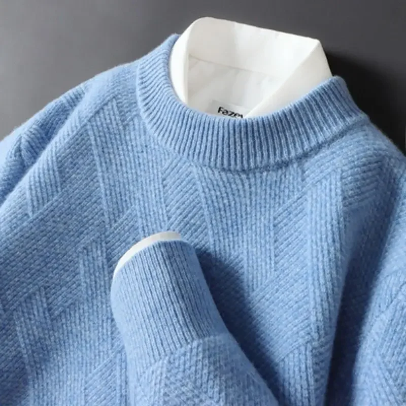 Caleb Men's Knitted Sweater - Image 7