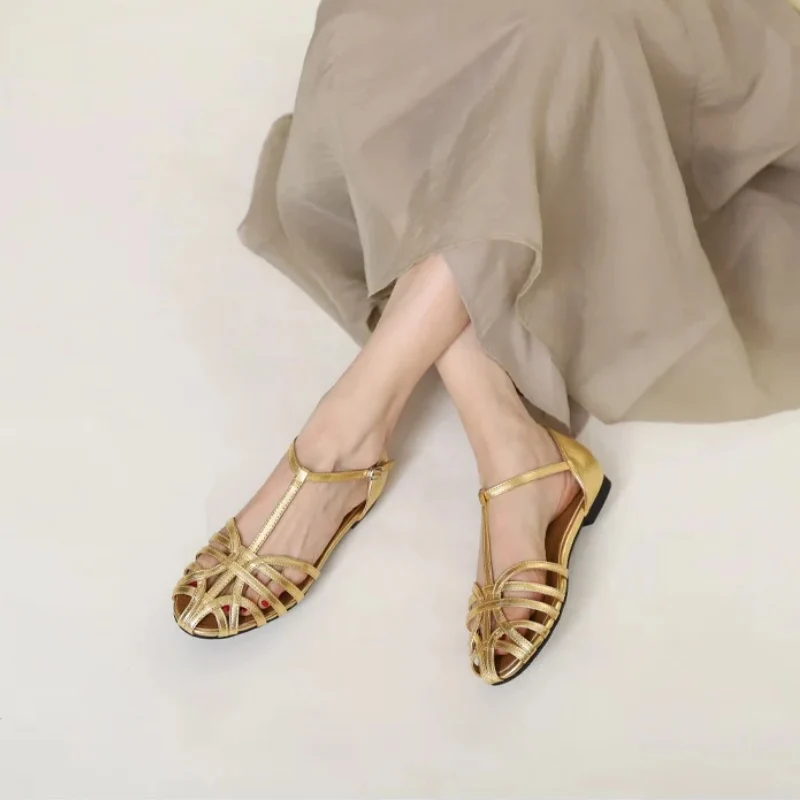 Callen Genuine Leather Flats - Image 2