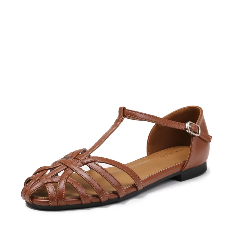 Callen Genuine Leather Flats - Image 3