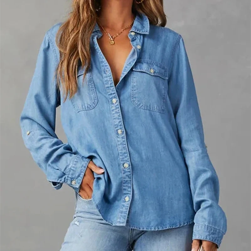 Calvia Denim Shirt - Image 3