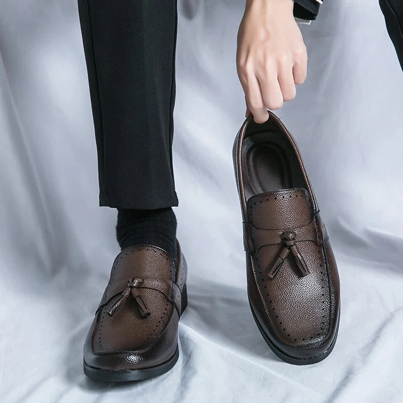 Camden Genuine Leather Loafers - Image 11
