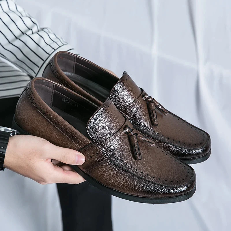 Camden Genuine Leather Loafers - Image 12