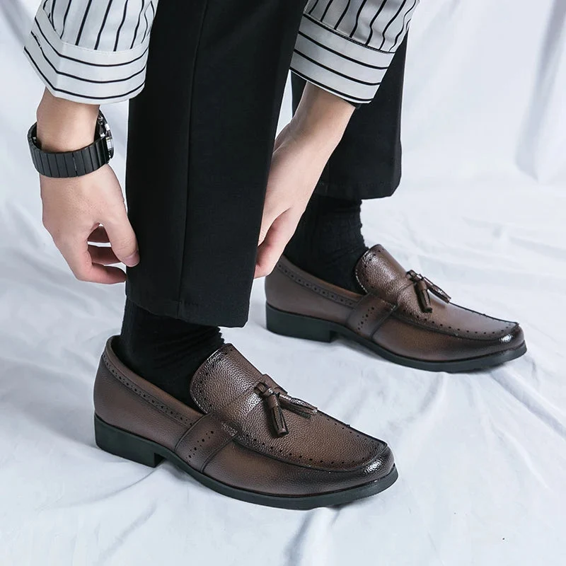 Camden Genuine Leather Loafers - Image 16