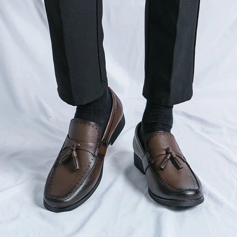 Camden Genuine Leather Loafers - Image 17