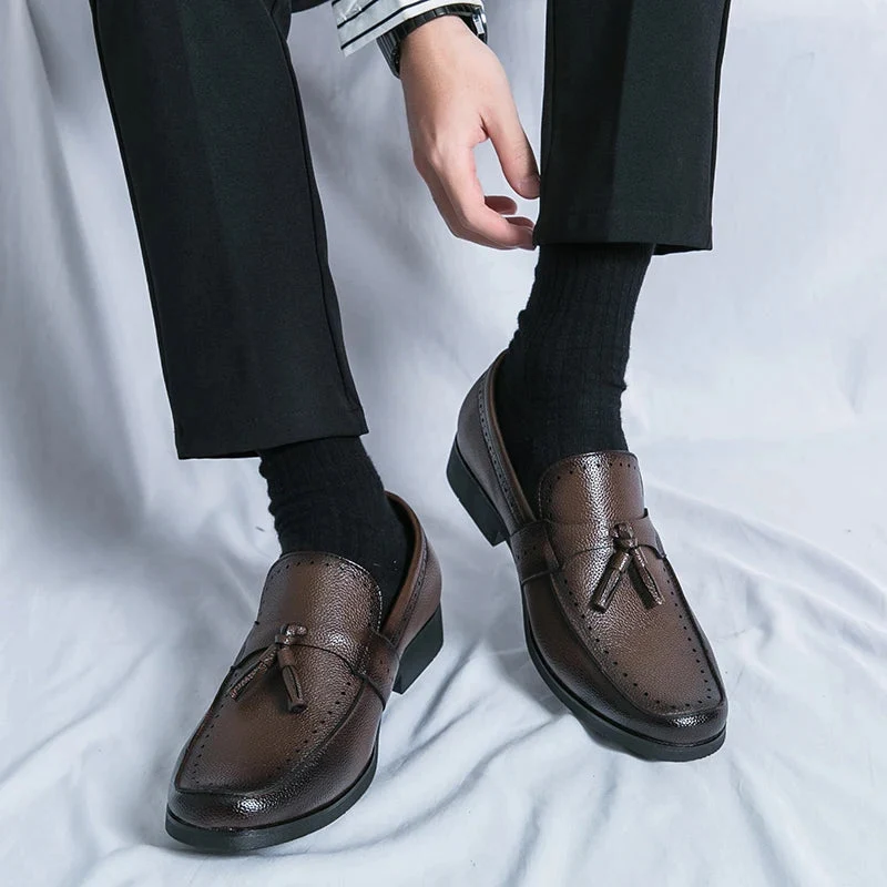 Camden Genuine Leather Loafers - Image 18
