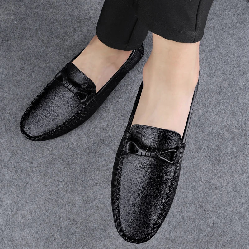 Carlson Genuine Leather Loafers - Image 4