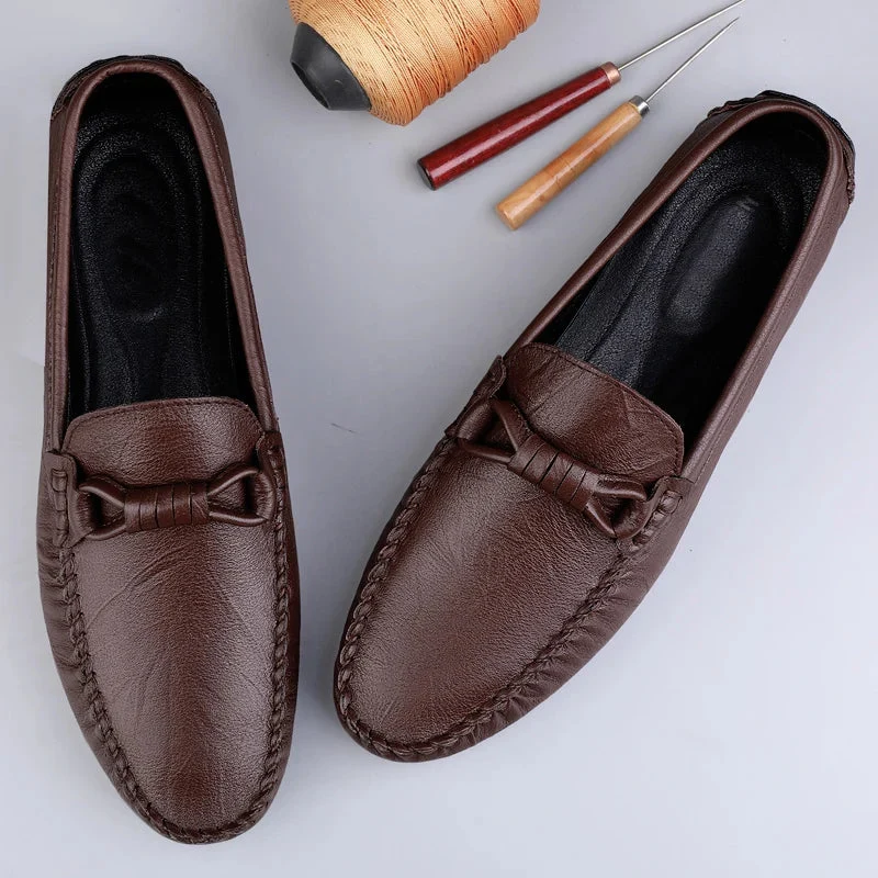 Carlson Genuine Leather Loafers - Image 5