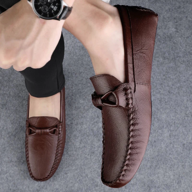 Carlson Genuine Leather Loafers - Image 7