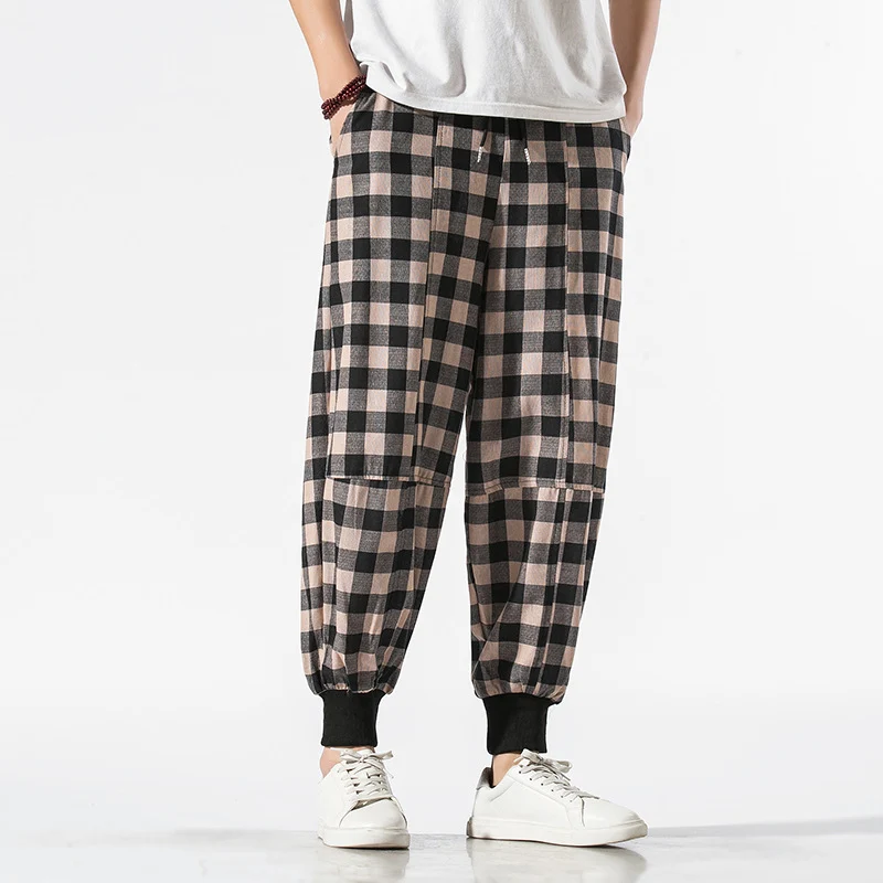 Carter Check Joggers