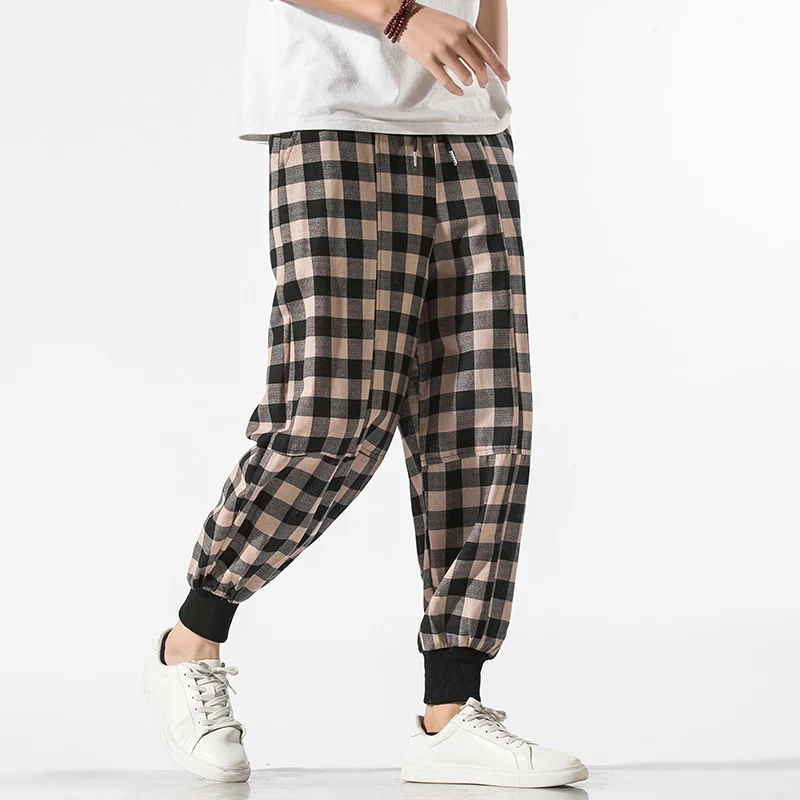 Carter Check Joggers - Image 3