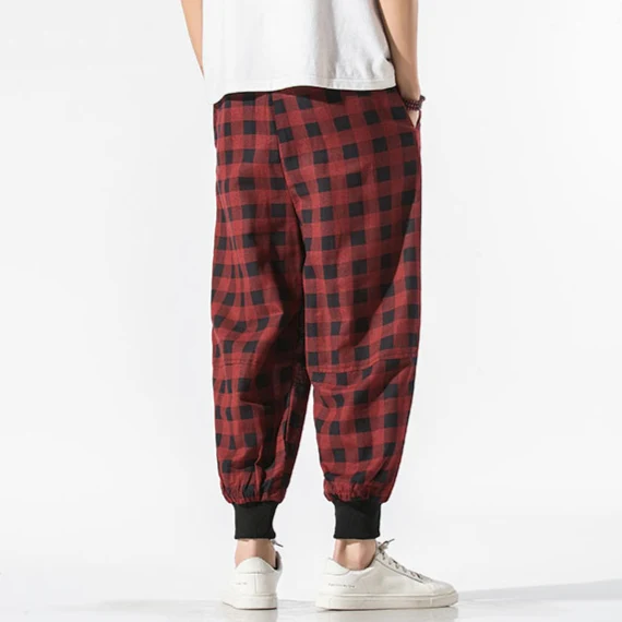 Carter Check Joggers - Image 6
