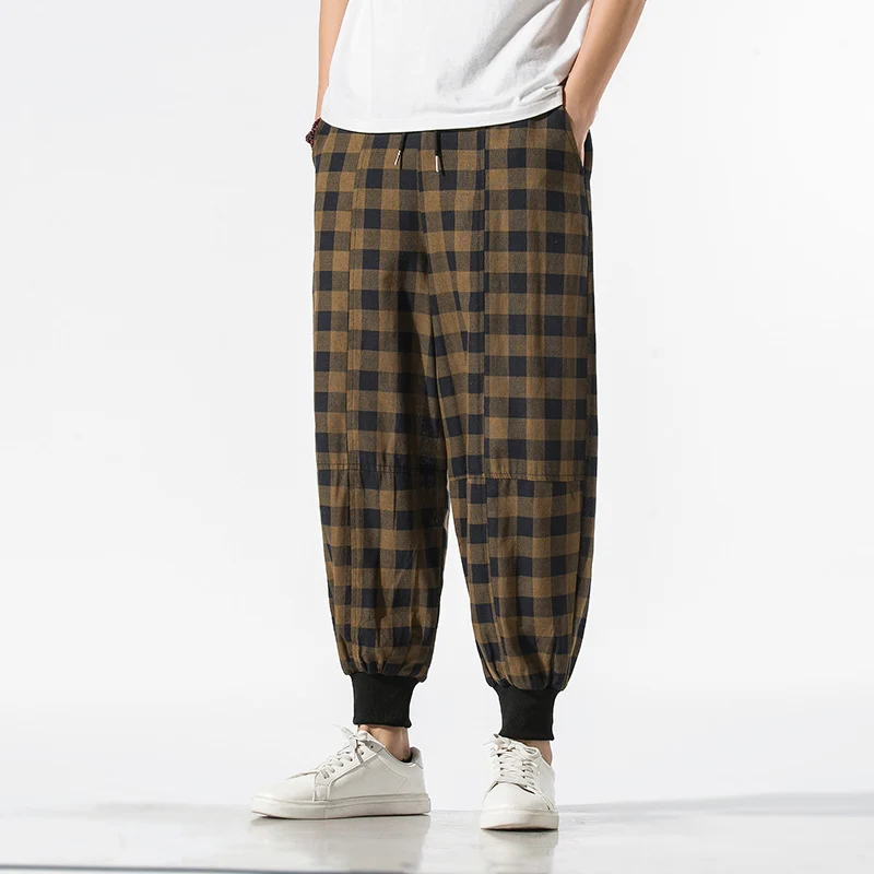 Carter Check Joggers - Image 8