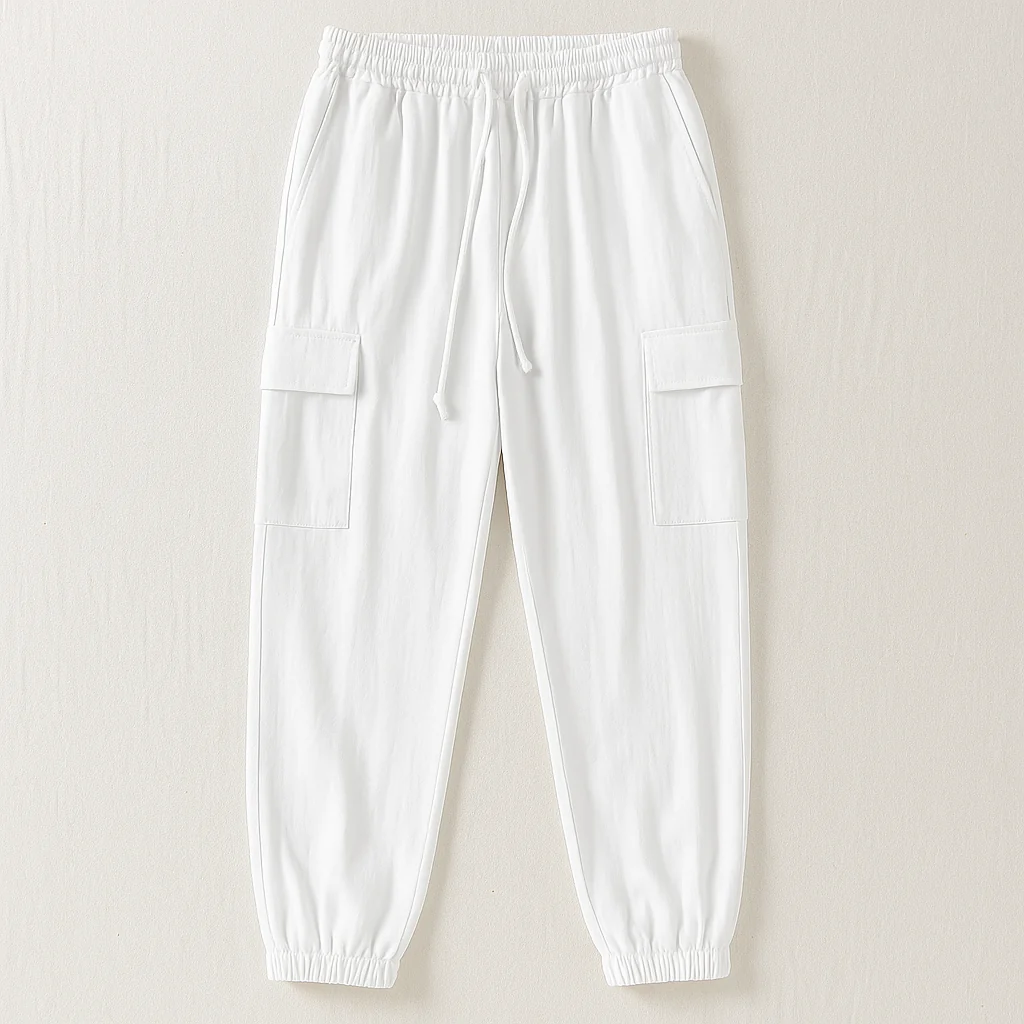 Casa™ Linen Cargo Pants - Image 4