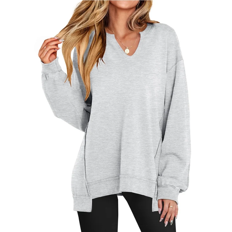 Casvyn V-Neck Sweatshirt - Image 2