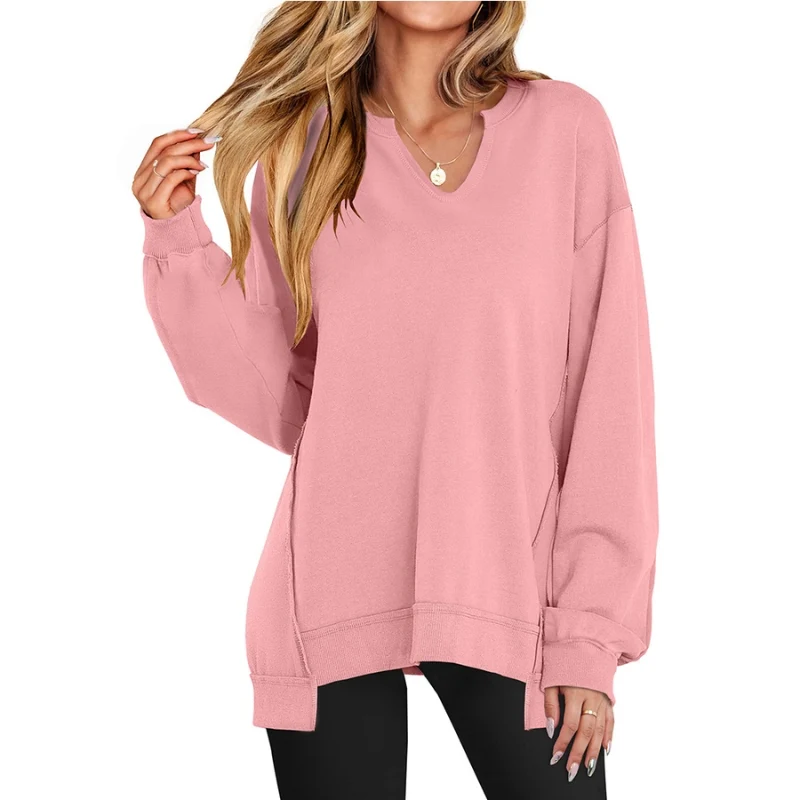 Casvyn V-Neck Sweatshirt - Image 3
