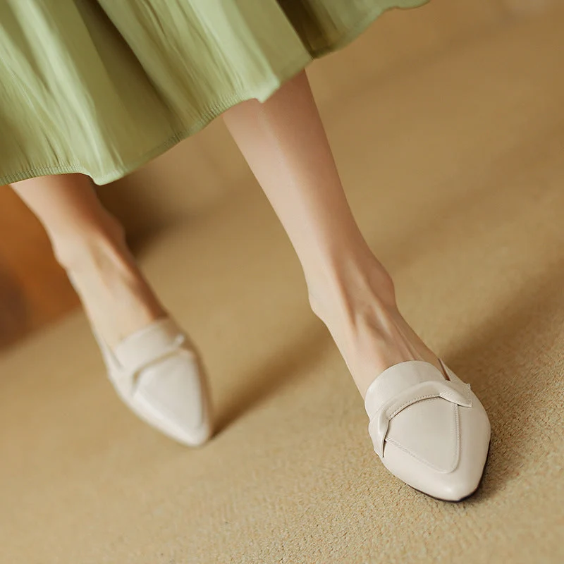 Cenara Leather Mules - Image 10