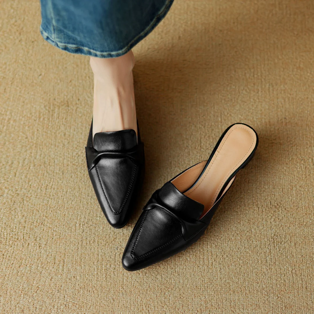 Cenara Leather Mules - Image 18