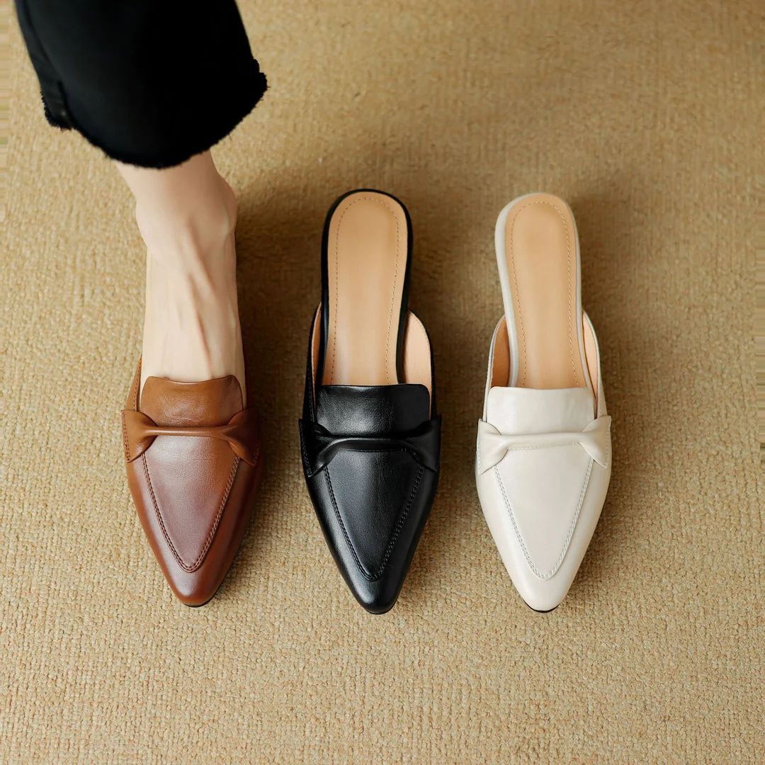 Cenara Leather Mules - Image 22