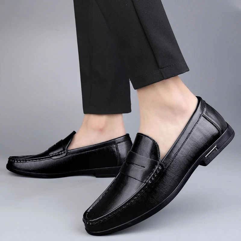 Conner Genuine Leather Loafers - Image 10