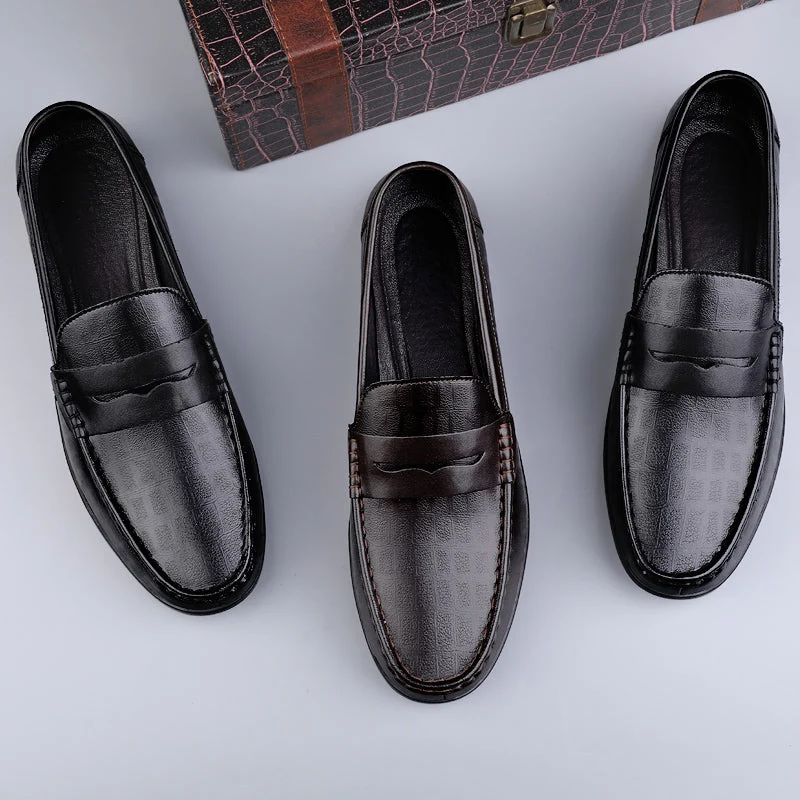 Conner Genuine Leather Loafers - Image 11