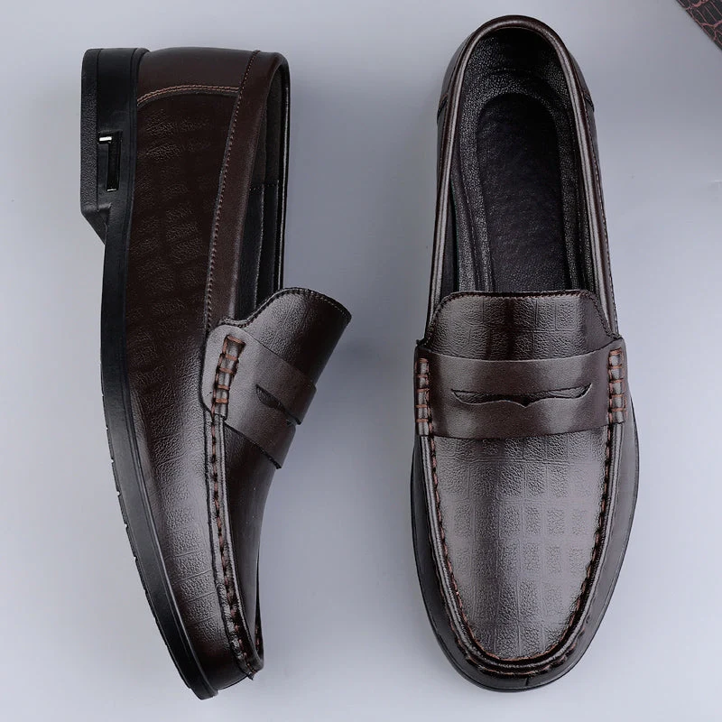 Conner Genuine Leather Loafers - Image 3
