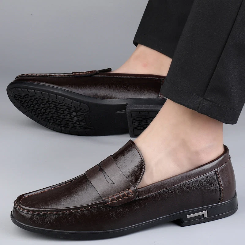 Conner Genuine Leather Loafers - Image 4