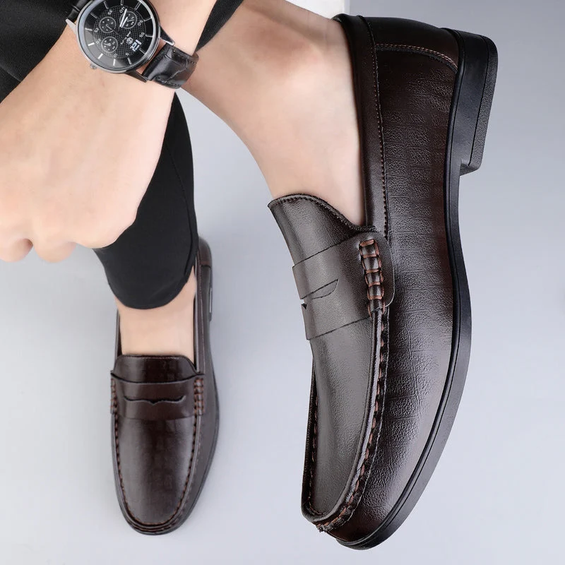 Conner Genuine Leather Loafers - Image 6
