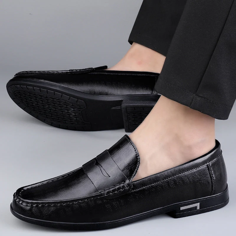 Conner Genuine Leather Loafers - Image 8
