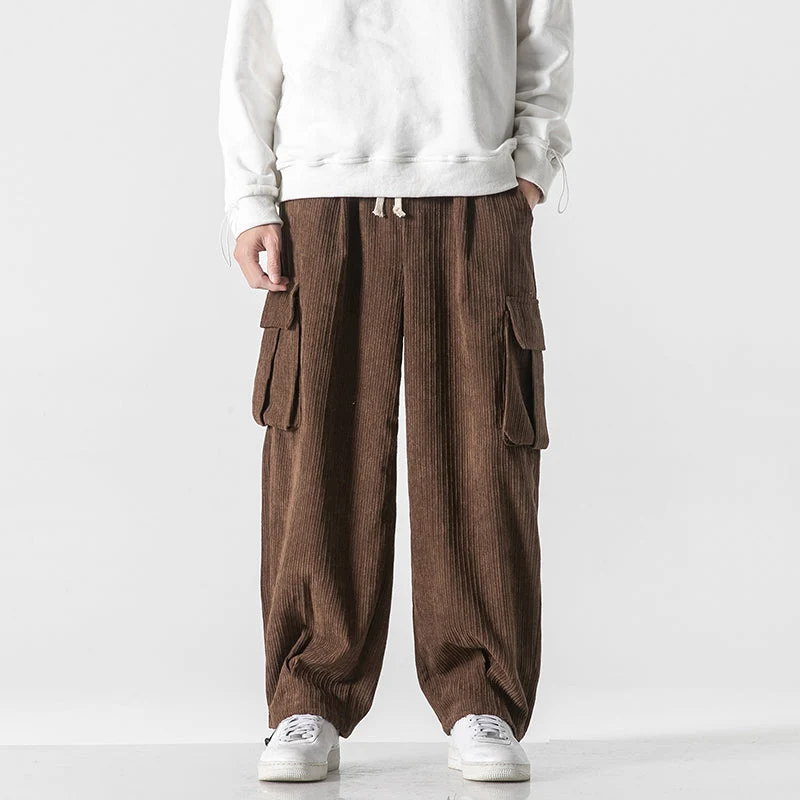 Corduroy Street Cargo Pants - Image 4