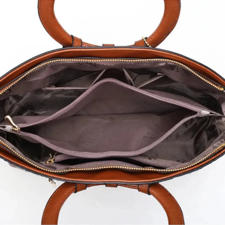 Corven Croc-Embossed Leather Bag - Image 3