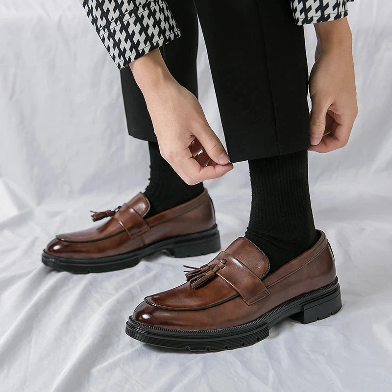 Cruz Genuine Leather Loafers - Image 11