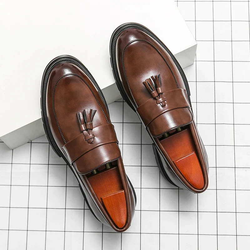 Cruz Genuine Leather Loafers - Image 13