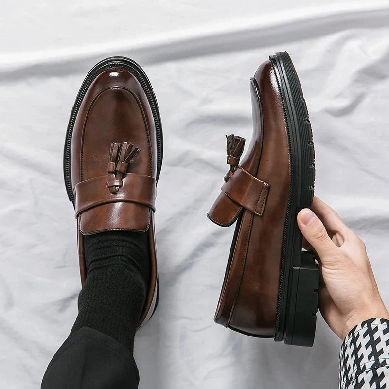 Cruz Genuine Leather Loafers - Image 9