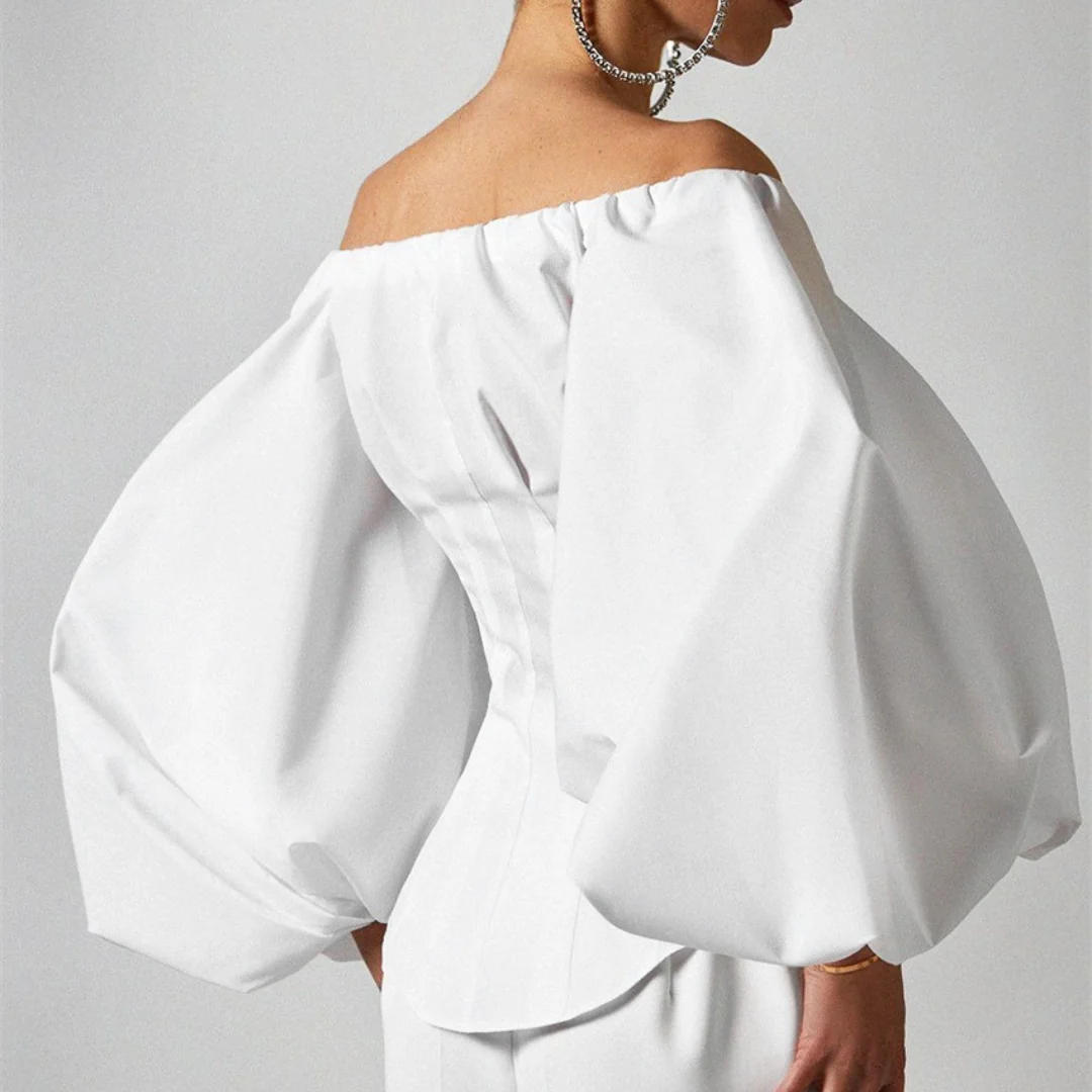 Loenne Buttoned Cotton Top - Image 6