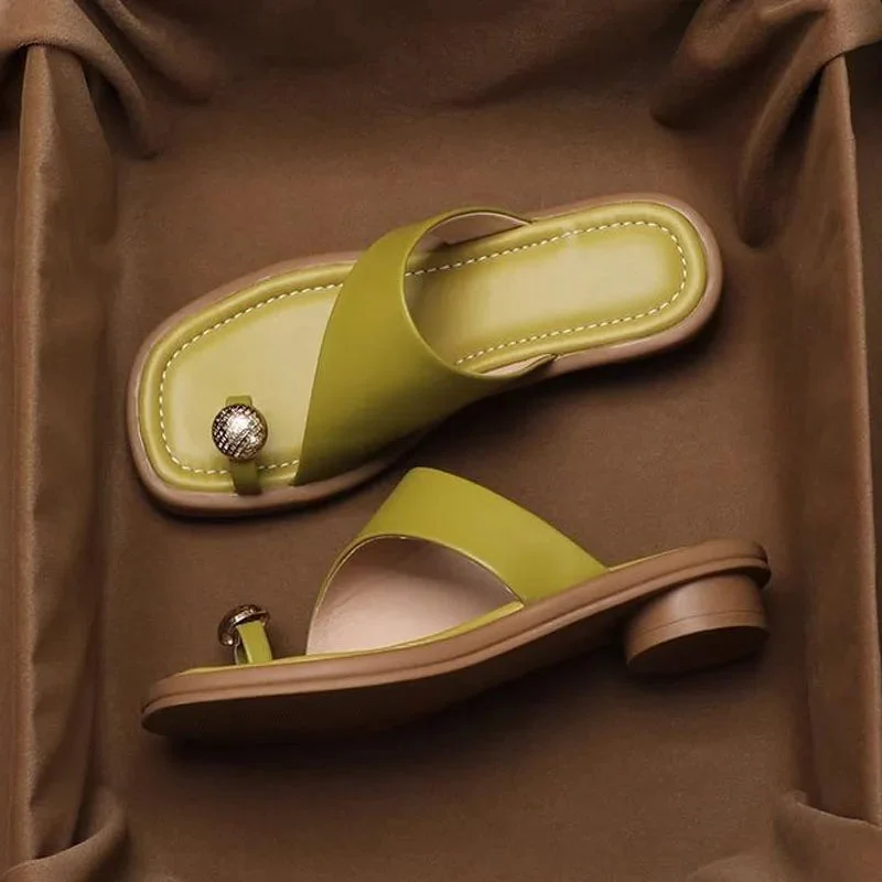 Daisy Leather Sandals - Image 2