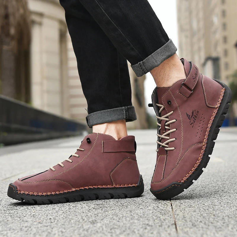 Dalton Genuine Leather Boots - Image 14