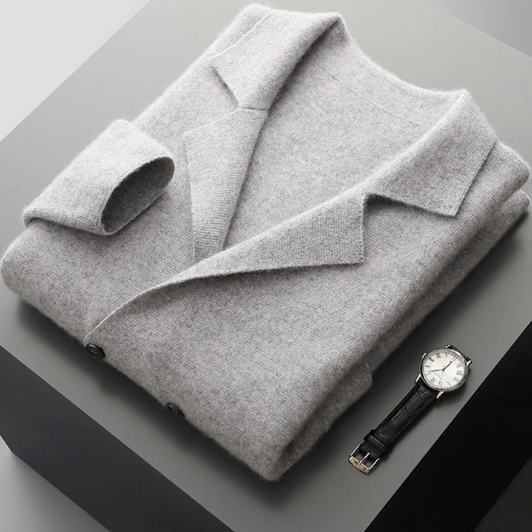 Darian Cashmere Cardigan - Image 8