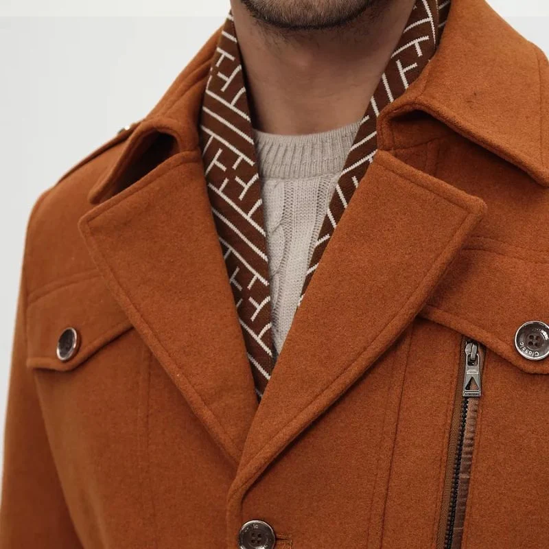 Darlington Woolen Coat - Image 3