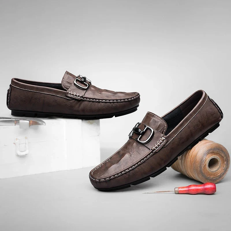 Dasio Genuine Leather Loafers