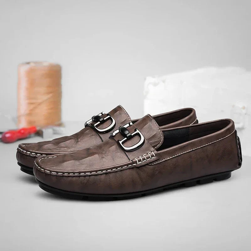 Dasio Genuine Leather Loafers - Image 5