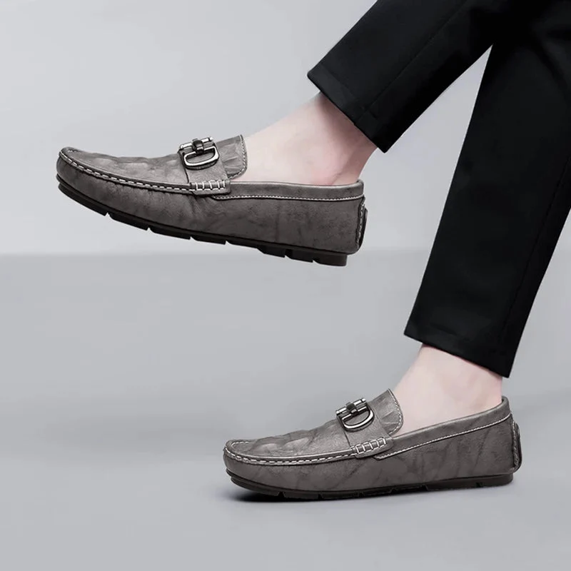 Dasio Genuine Leather Loafers - Image 8