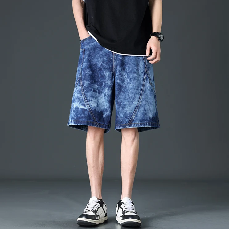 Delano Wide-Leg Denim Shorts - Image 7