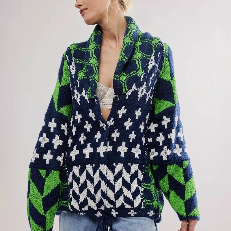 Devran Knitted Cardigan - Image 8
