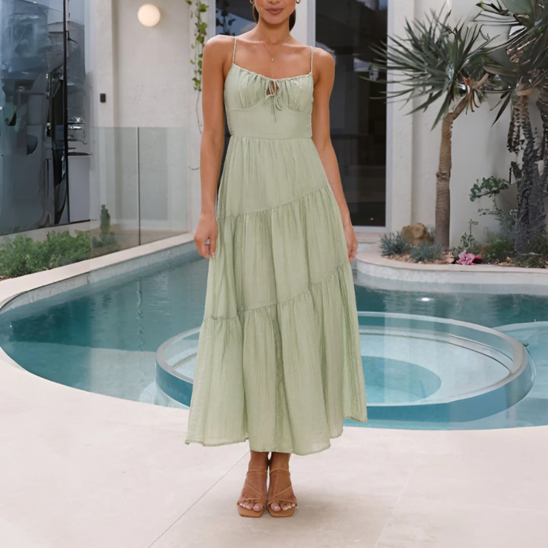 Dinara Printed Dress - Image 9
