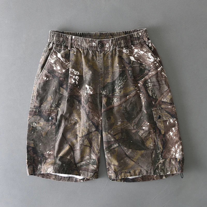 District Nine Camo Shorts - Image 4