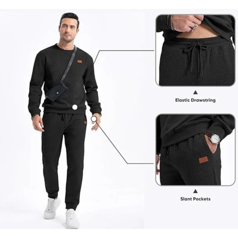 Drake Men's 2 Piece Sweatsuit Set - Image 4