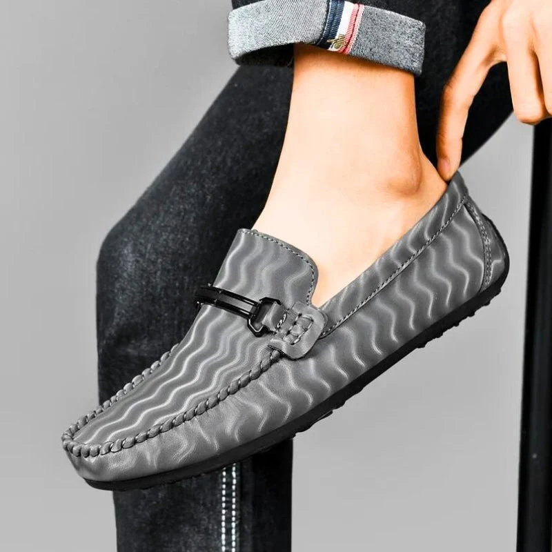 Dryst Genuine Leather Loafers - Image 2